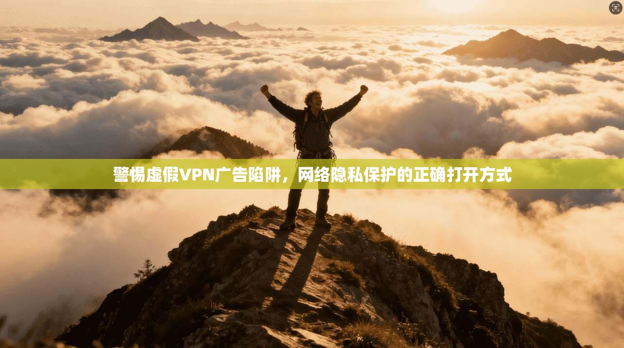 警惕虚假VPN广告陷阱，网络隐私保护的正确打开方式