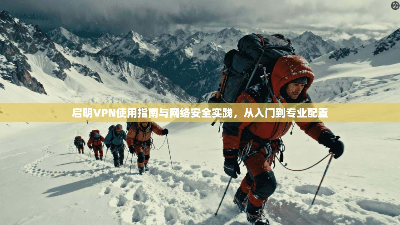 启明VPN使用指南与网络安全实践，从入门到专业配置