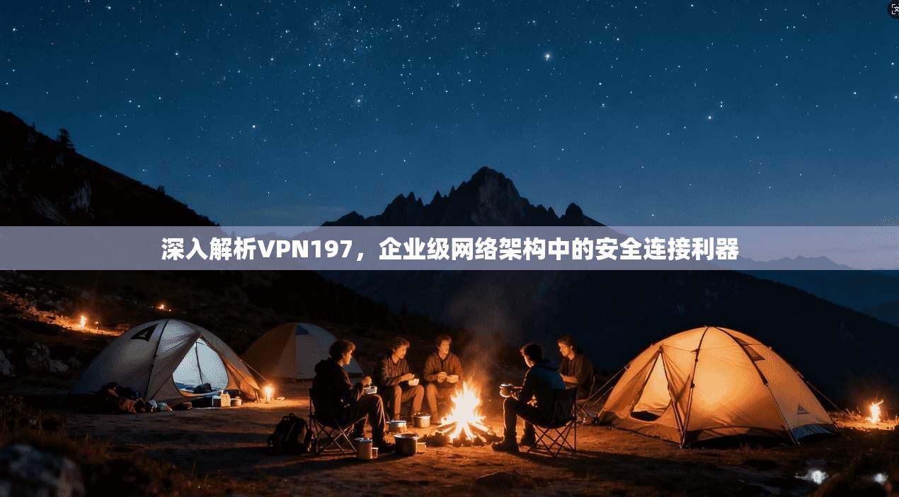 深入解析VPN197，企业级网络架构中的安全连接利器