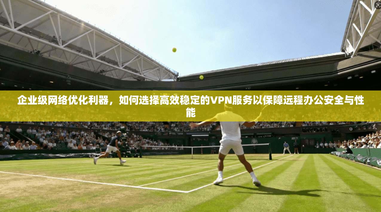 企业级网络优化利器,如何选择高效稳定的VPN服务以保障远程办公安全与性能