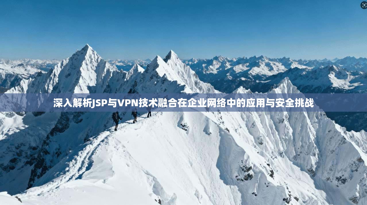 深入解析JSP与VPN技术融合在企业网络中的应用与安全挑战