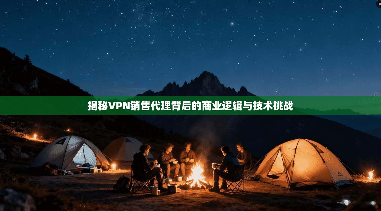 揭秘VPN销售代理背后的商业逻辑与技术挑战