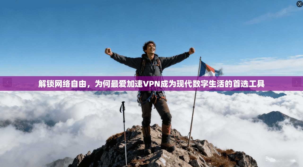 解锁网络自由，为何最爱加速VPN成为现代数字生活的首选工具
