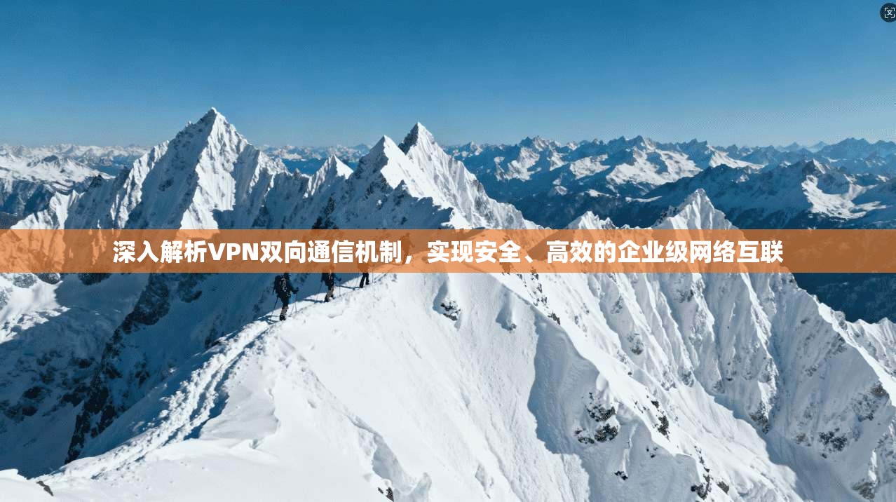 深入解析VPN双向通信机制，实现安全、高效的企业级网络互联