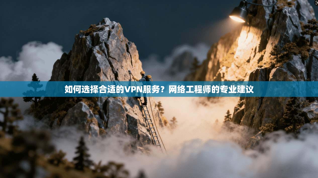 如何选择合适的VPN服务？网络工程师的专业建议