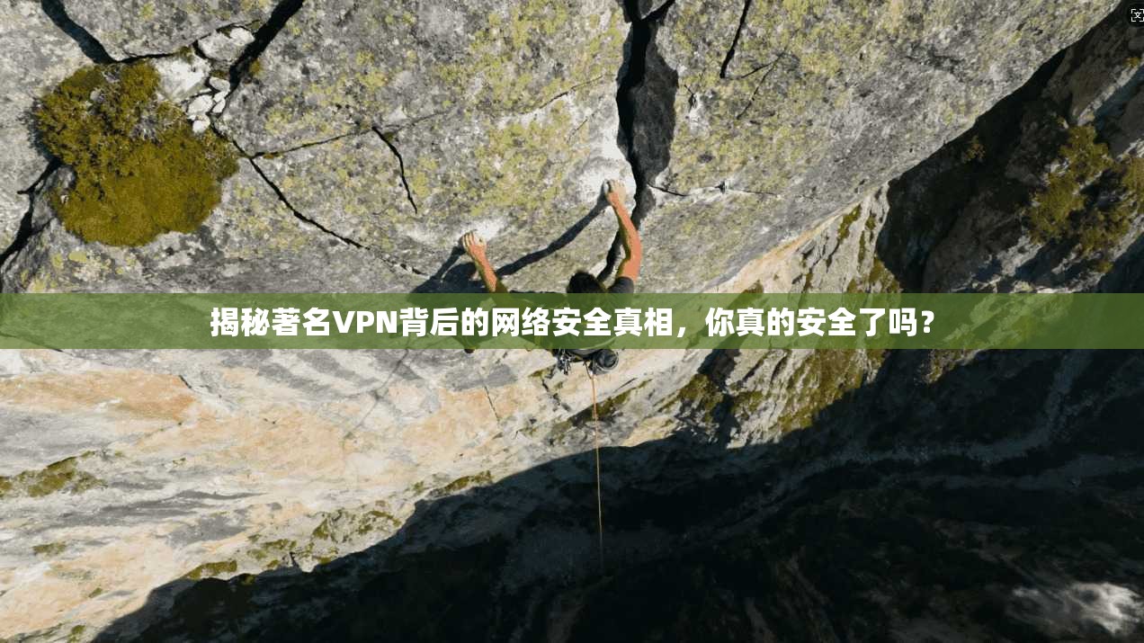 揭秘著名VPN背后的网络安全真相，你真的安全了吗？