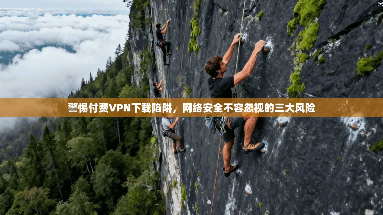 警惕付费VPN下载陷阱,网络安全不容忽视的三大风险