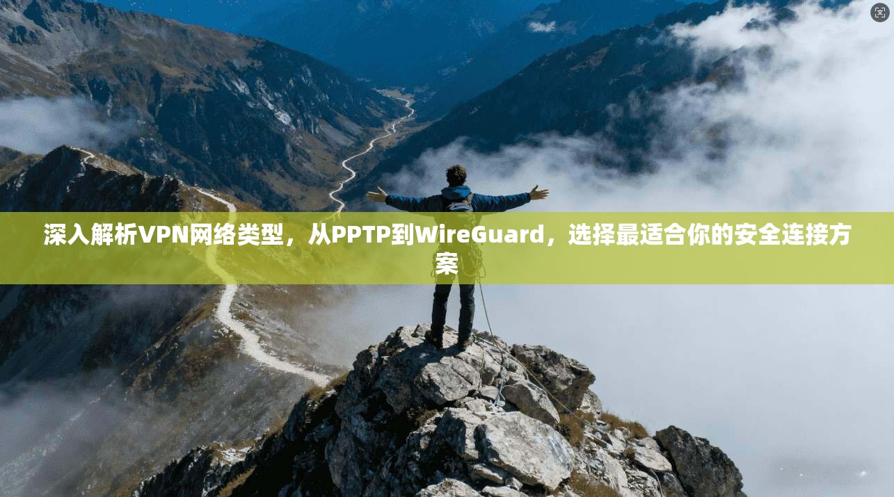 深入解析VPN网络类型，从PPTP到WireGuard，选择最适合你的安全连接方案