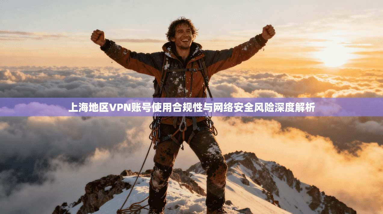 上海地区VPN账号使用合规性与网络安全风险深度解析