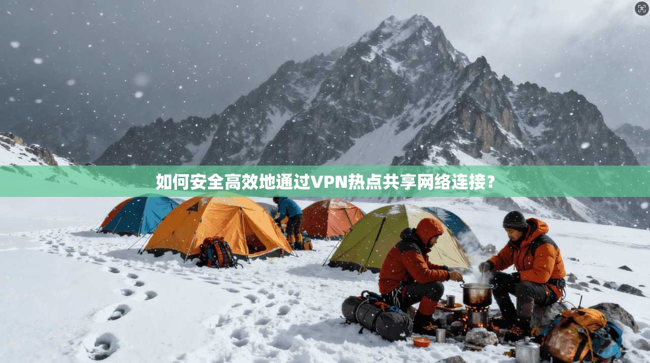 如何安全高效地通过VPN热点共享网络连接？