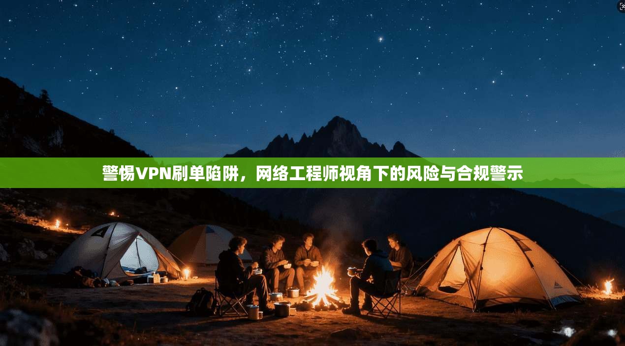 警惕VPN刷单陷阱,网络工程师视角下的风险与合规警示