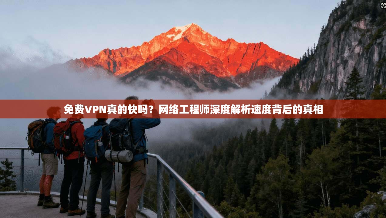 免费VPN真的快吗?网络工程师深度解析速度背后的真相
