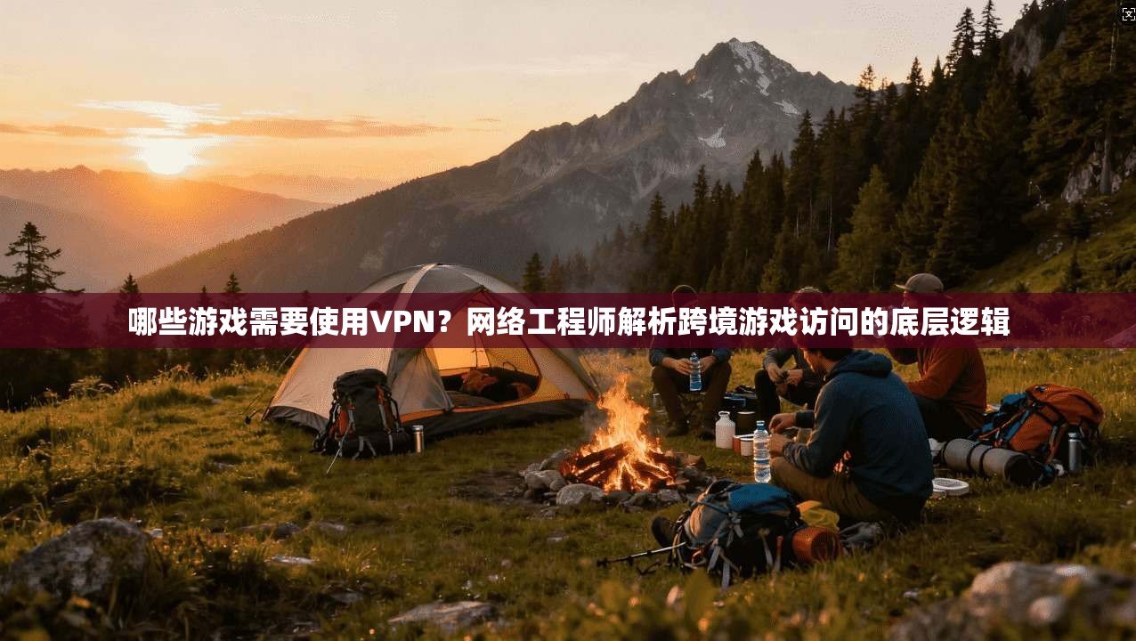 哪些游戏需要使用VPN？网络工程师解析跨境游戏访问的底层逻辑