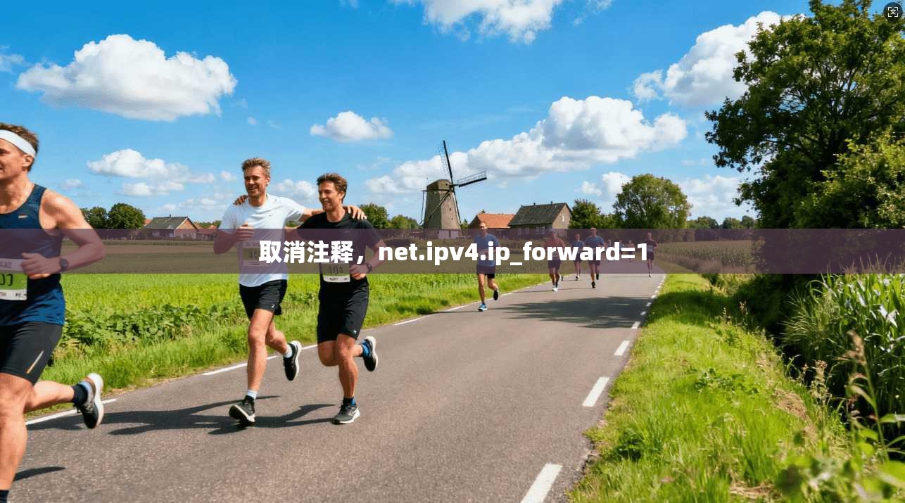 取消注释，net.ipv4.ip_forward=1