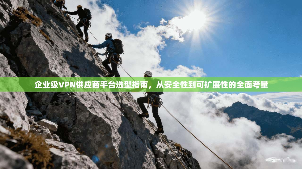 企业级VPN供应商平台选型指南，从安全性到可扩展性的全面考量