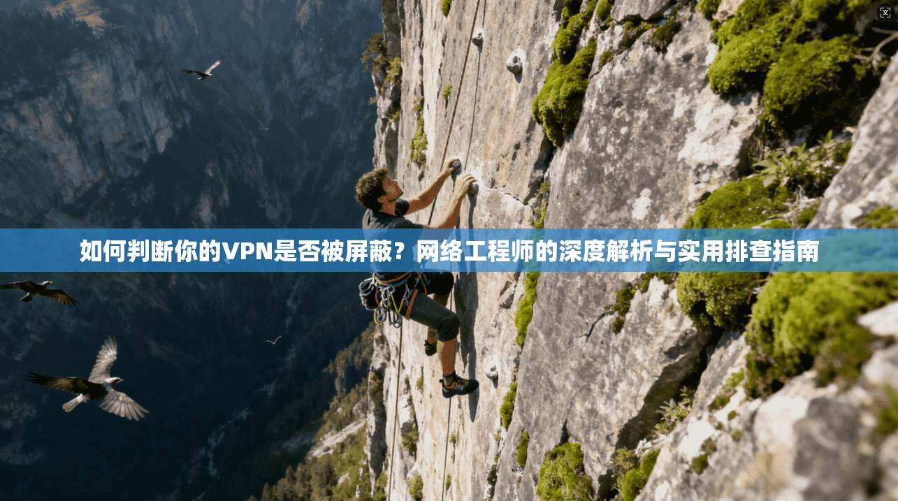 如何判断你的VPN是否被屏蔽？网络工程师的深度解析与实用排查指南
