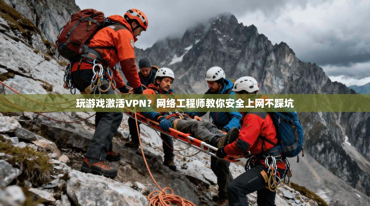 玩游戏激活VPN？网络工程师教你安全上网不踩坑