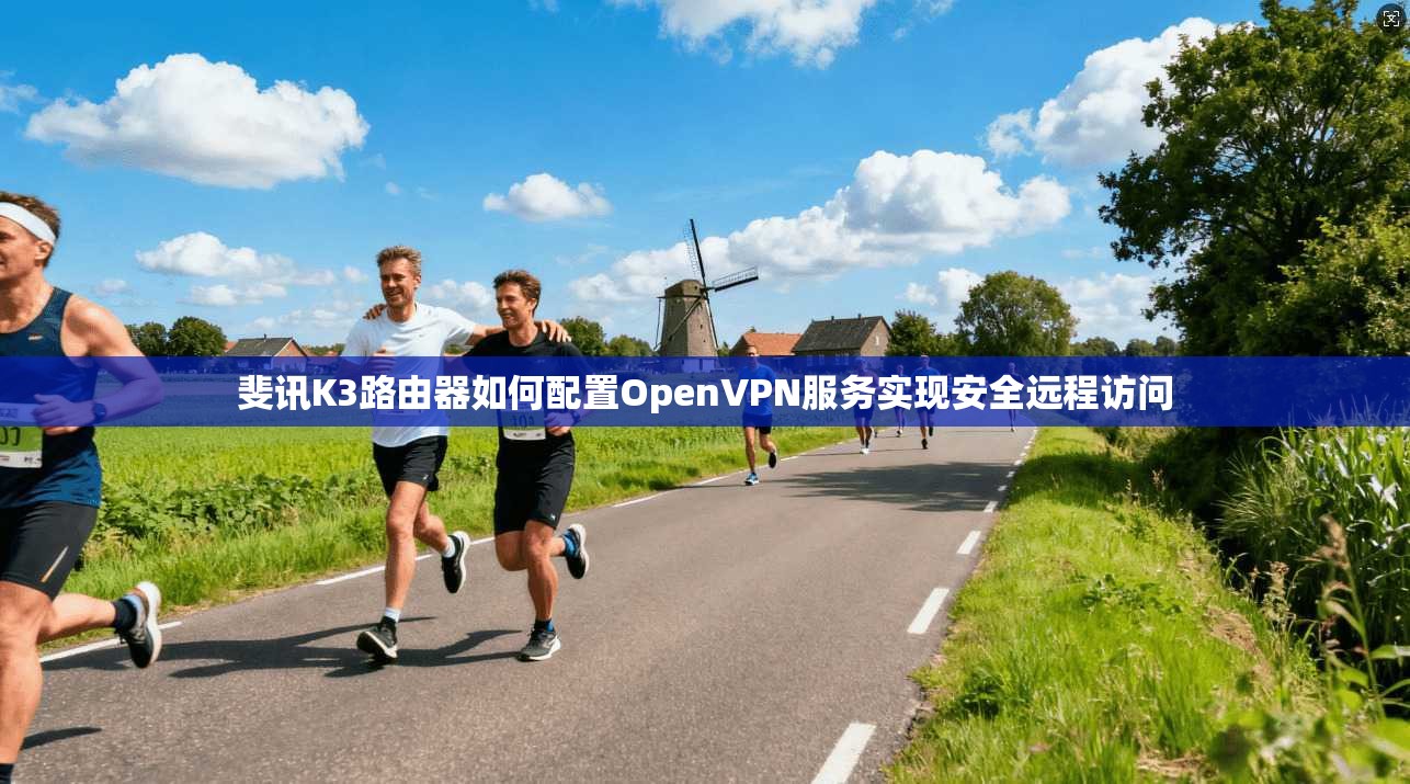 斐讯K3路由器如何配置OpenVPN服务实现安全远程访问