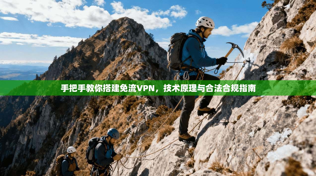 手把手教你搭建免流VPN,技术原理与合法合规指南
