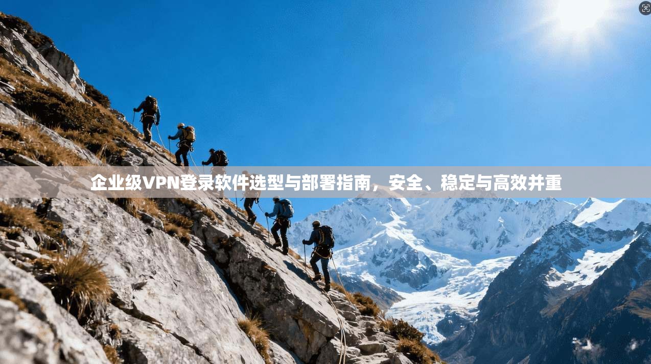 企业级VPN登录软件选型与部署指南，安全、稳定与高效并重