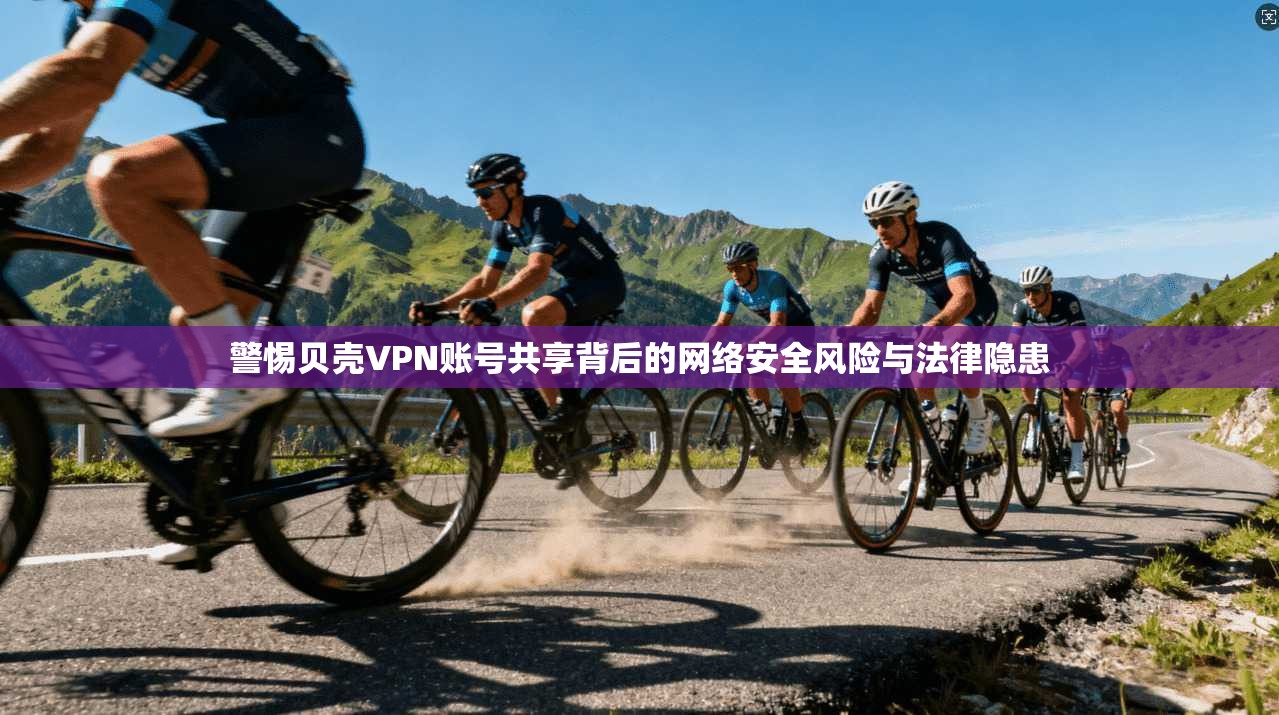 警惕贝壳VPN账号共享背后的网络安全风险与法律隐患