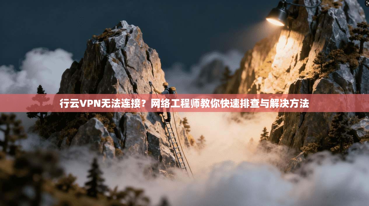 行云VPN无法连接？网络工程师教你快速排查与解决方法