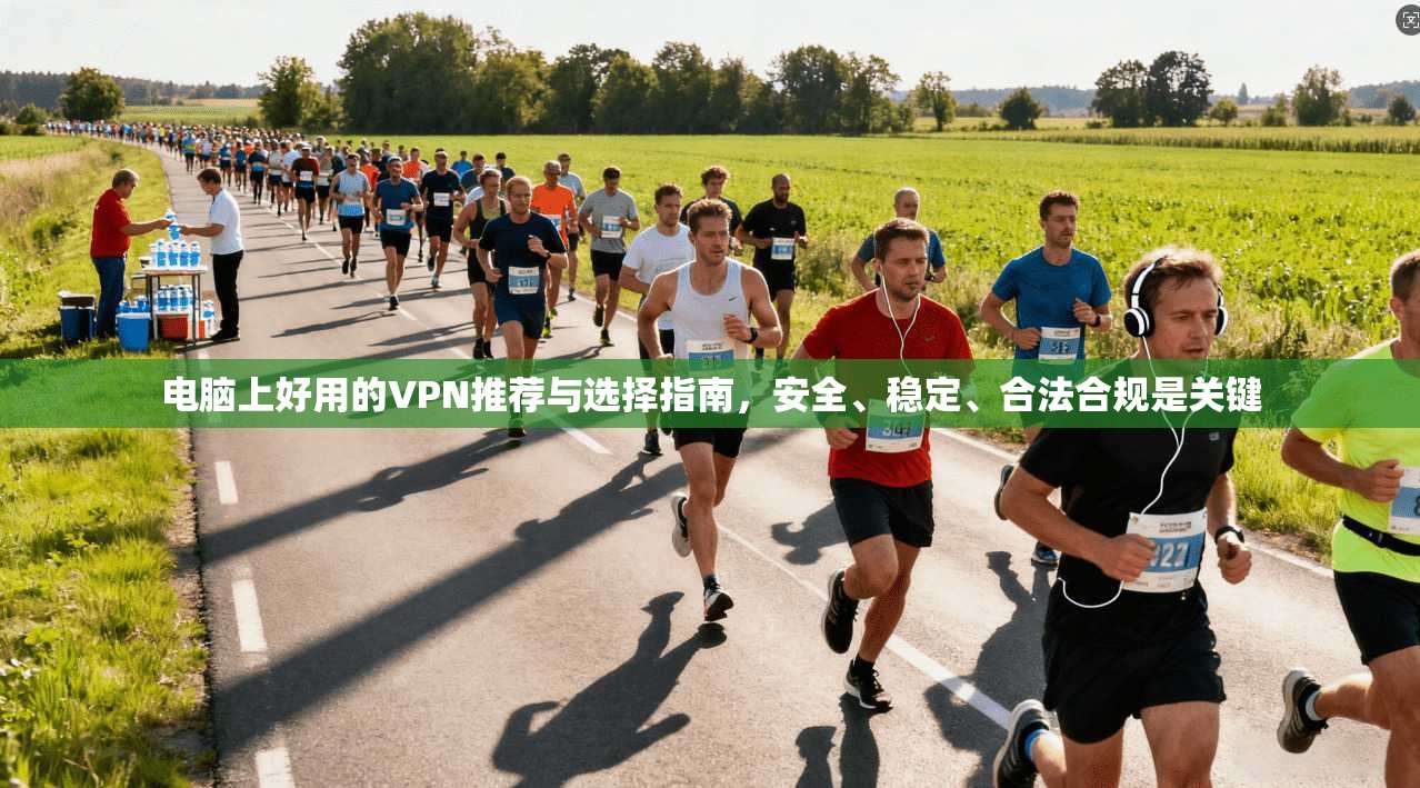 电脑上好用的VPN推荐与选择指南，安全、稳定、合法合规是关键