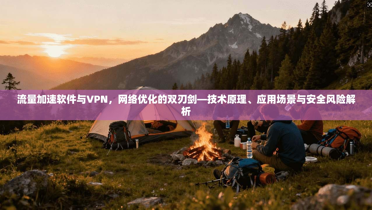 流量加速软件与VPN，网络优化的双刃剑—技术原理、应用场景与安全风险解析