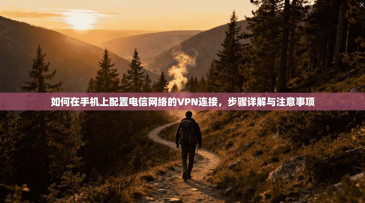 如何在手机上配置电信网络的VPN连接，步骤详解与注意事项
