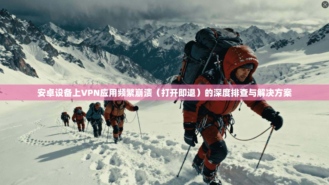 安卓设备上VPN应用频繁崩溃（打开即退）的深度排查与解决方案