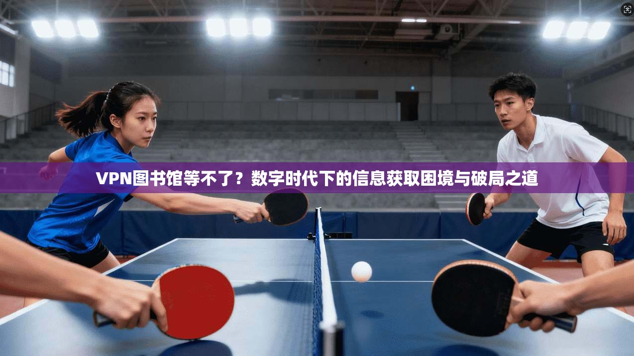 VPN图书馆等不了？数字时代下的信息获取困境与破局之道