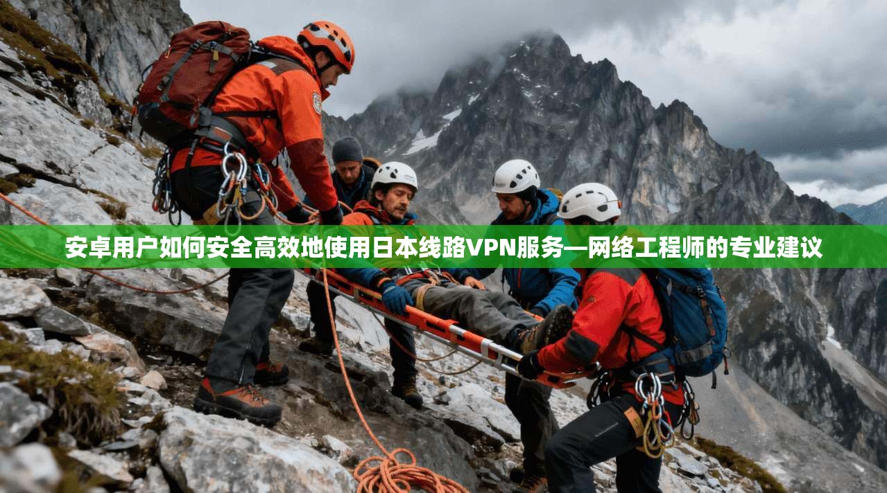 安卓用户如何安全高效地使用日本线路VPN服务—网络工程师的专业建议