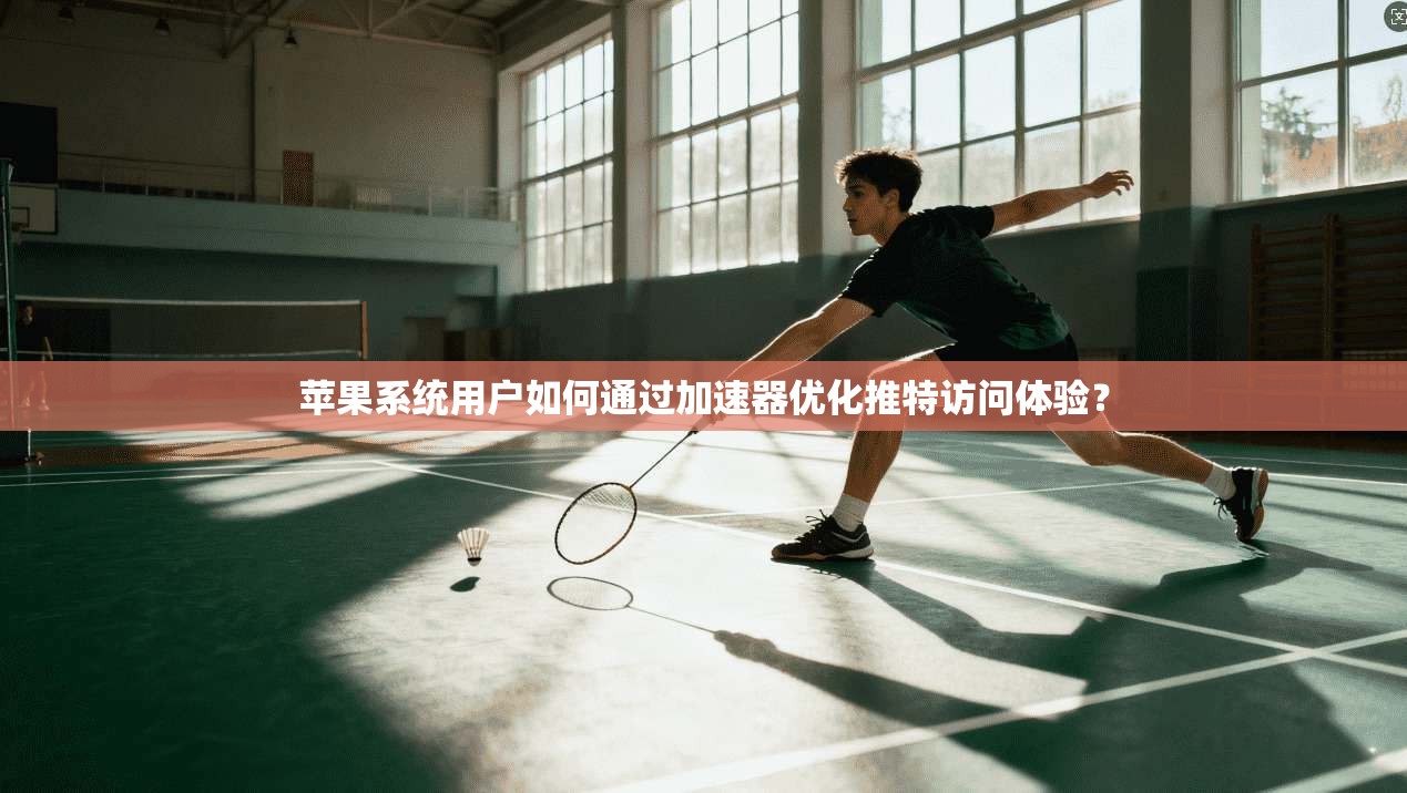 苹果系统用户如何通过加速器优化推特访问体验？