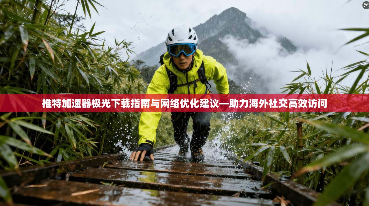 推特加速器极光下载指南与网络优化建议—助力海外社交高效访问
