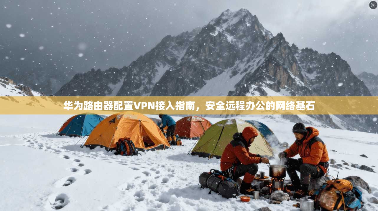 华为路由器配置VPN接入指南，安全远程办公的网络基石