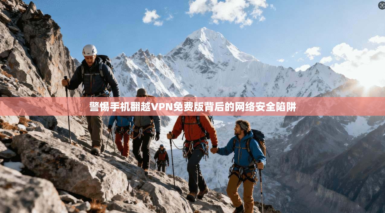 警惕手机翻越VPN免费版背后的网络安全陷阱