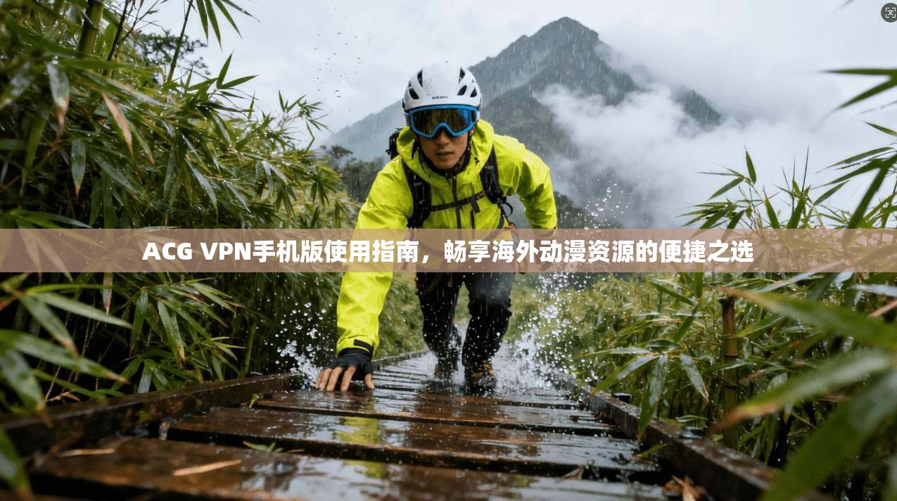 ACG VPN手机版使用指南，畅享海外动漫资源的便捷之选