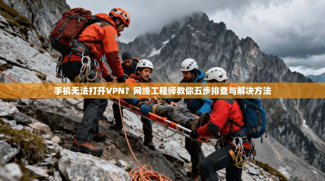 手机无法打开VPN？网络工程师教你五步排查与解决方法