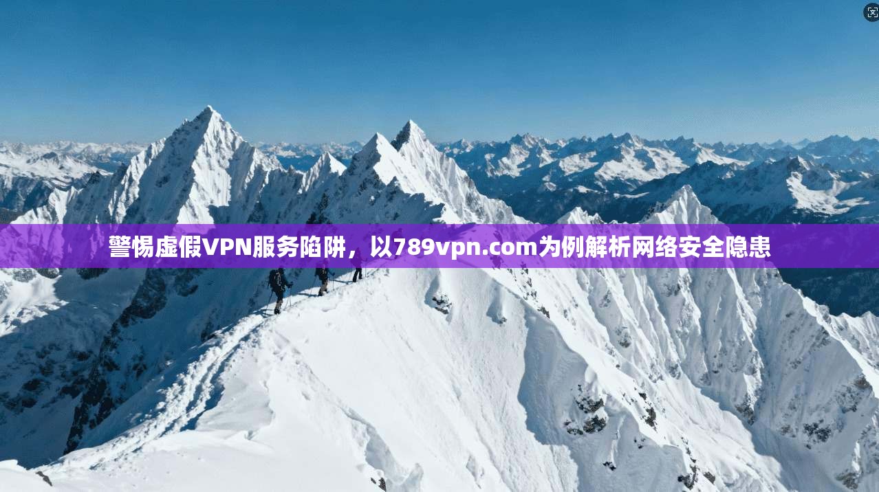 警惕虚假VPN服务陷阱，以789vpn.com为例解析网络安全隐患