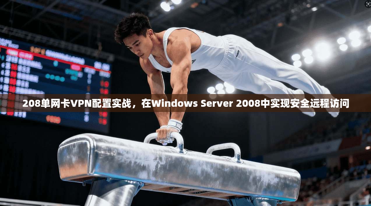 208单网卡VPN配置实战，在Windows Server 2008中实现安全远程访问