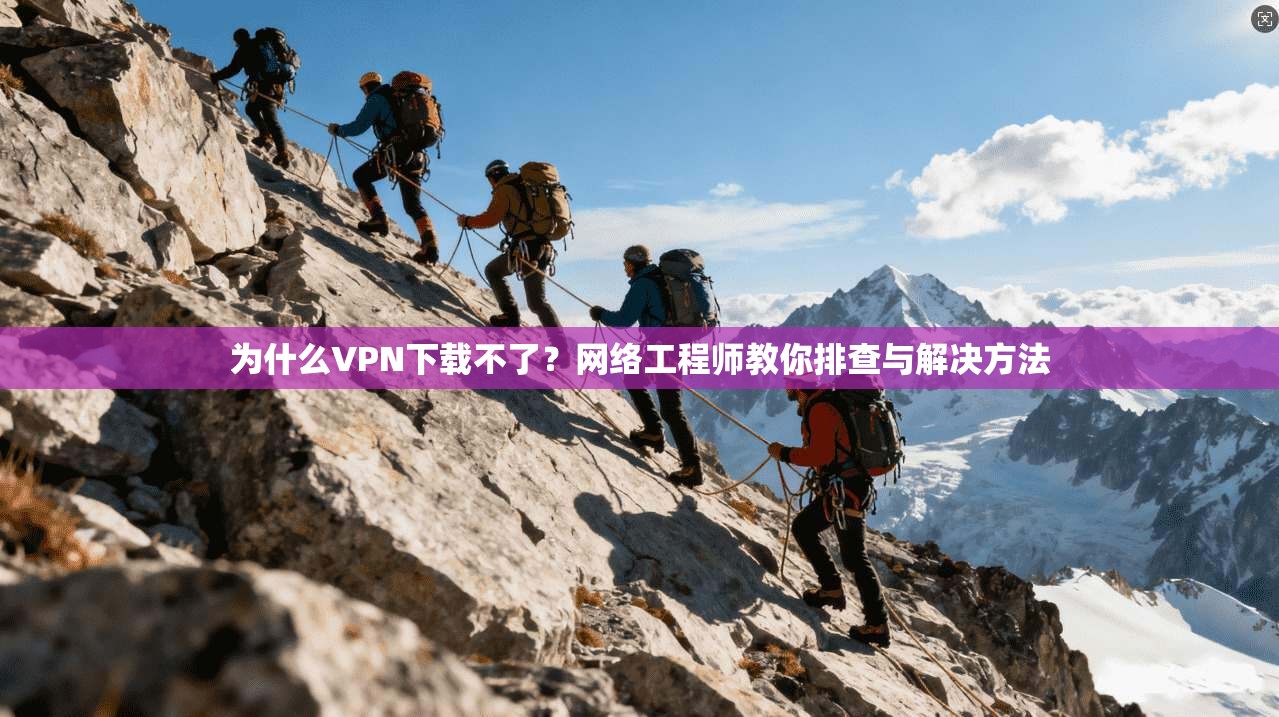 为什么VPN下载不了？网络工程师教你排查与解决方法