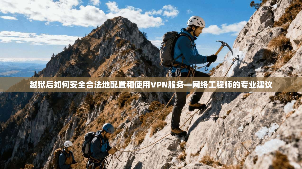 越狱后如何安全合法地配置和使用VPN服务—网络工程师的专业建议