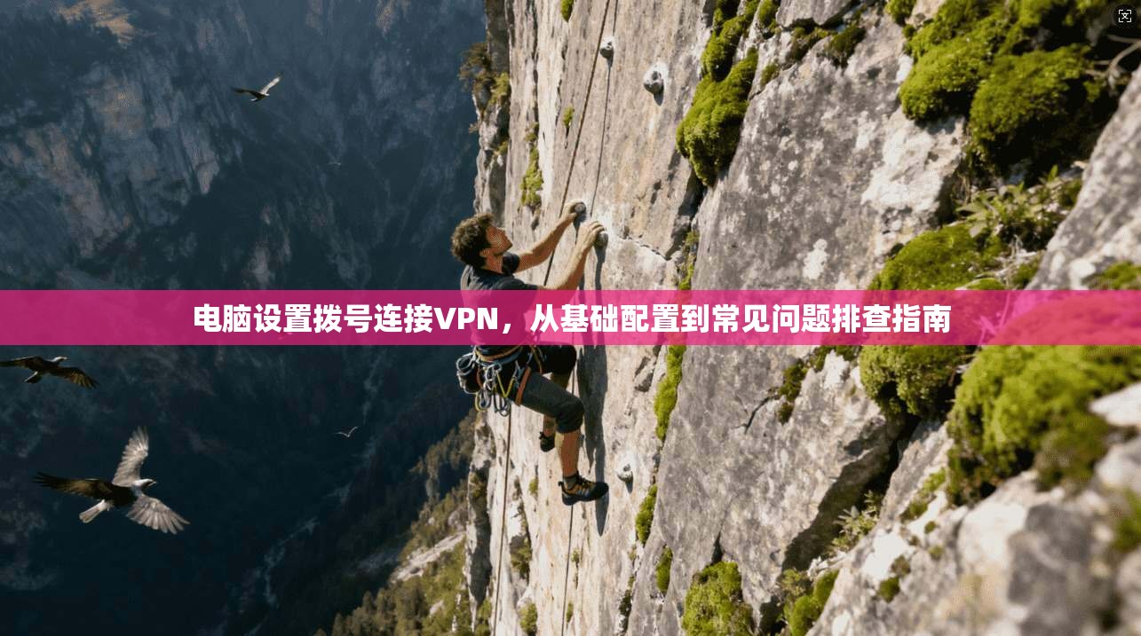 电脑设置拨号连接VPN，从基础配置到常见问题排查指南