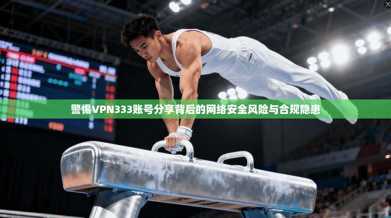 警惕VPN333账号分享背后的网络安全风险与合规隐患