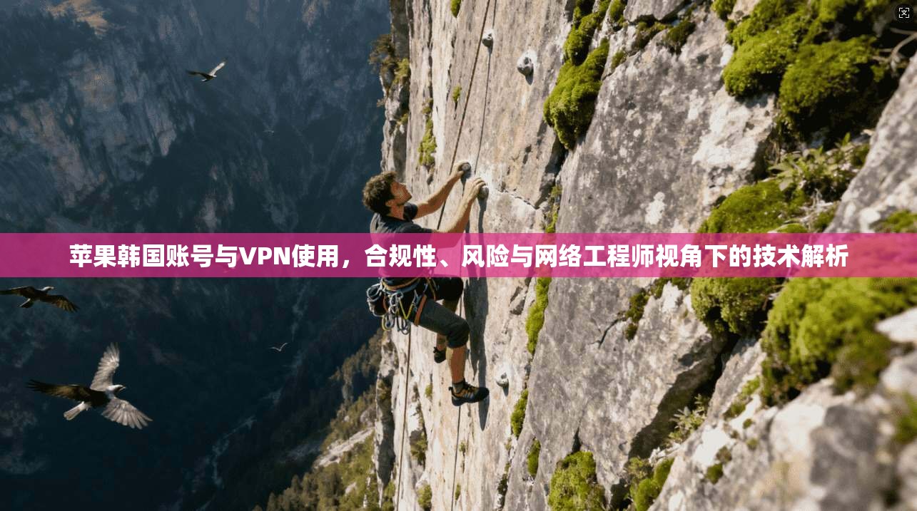苹果韩国账号与VPN使用，合规性、风险与网络工程师视角下的技术解析