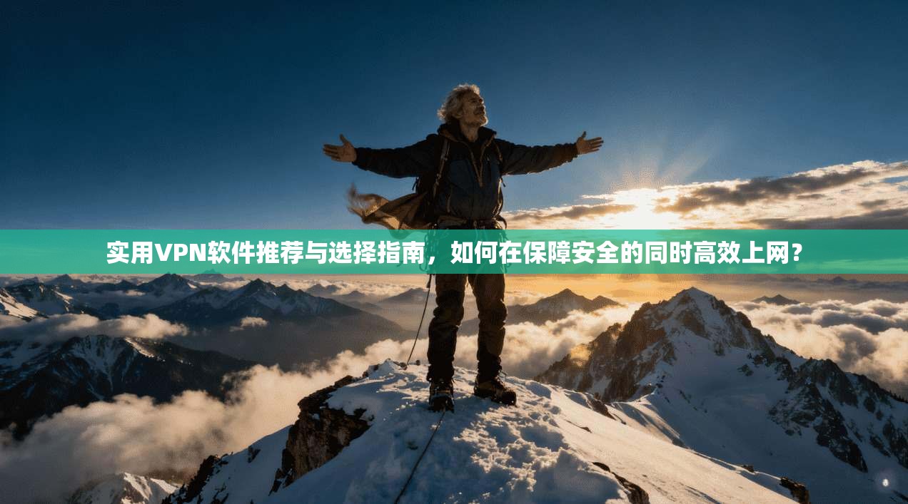 实用VPN软件推荐与选择指南，如何在保障安全的同时高效上网？