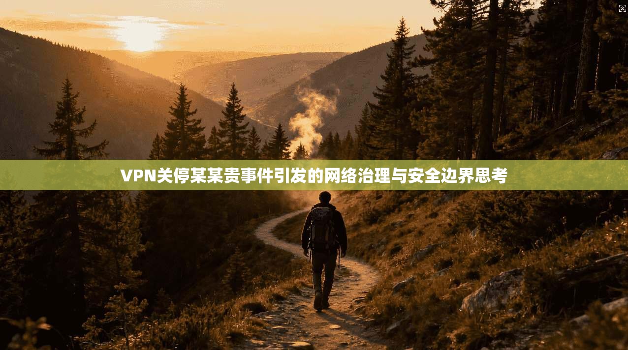 VPN关停某某贵事件引发的网络治理与安全边界思考