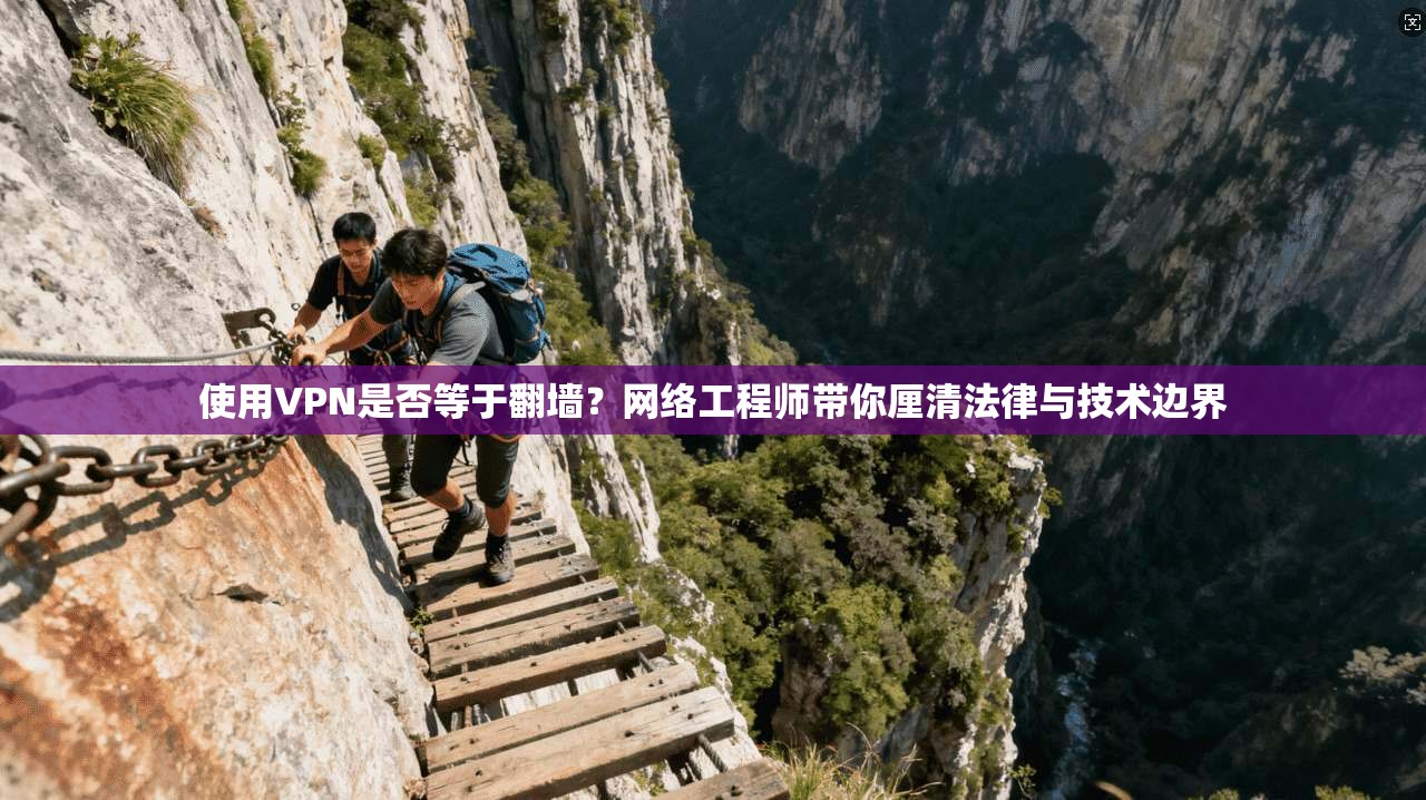 使用VPN是否等于翻墙？网络工程师带你厘清法律与技术边界
