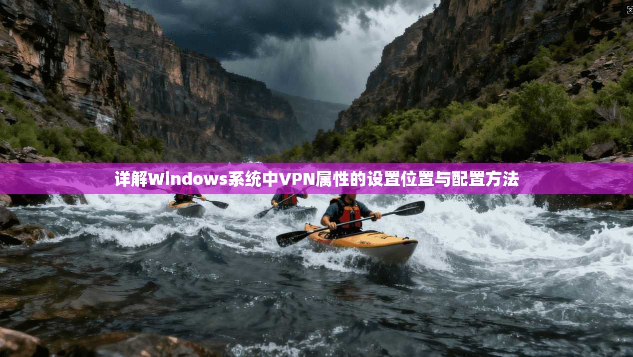 详解Windows系统中VPN属性的设置位置与配置方法
