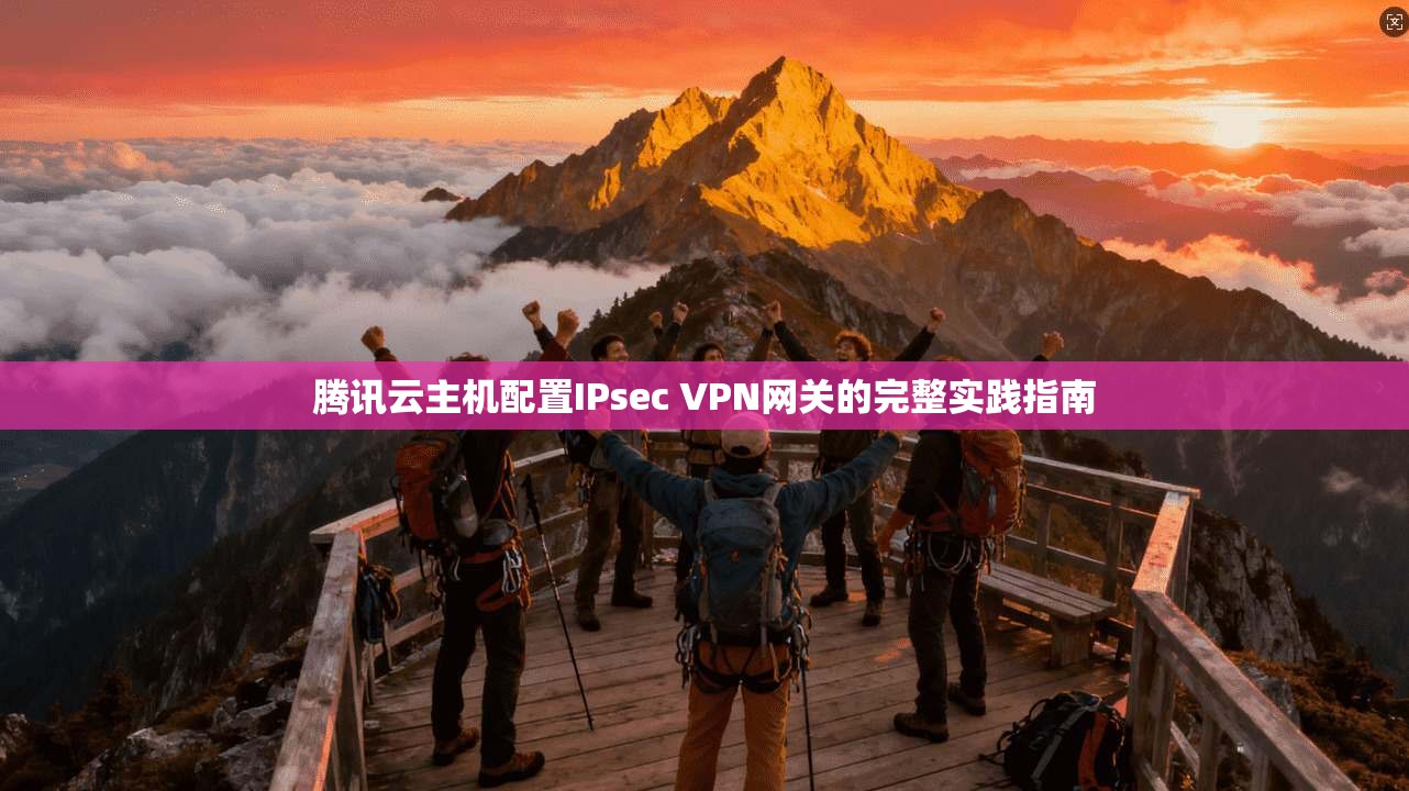 腾讯云主机配置IPsec VPN网关的完整实践指南
